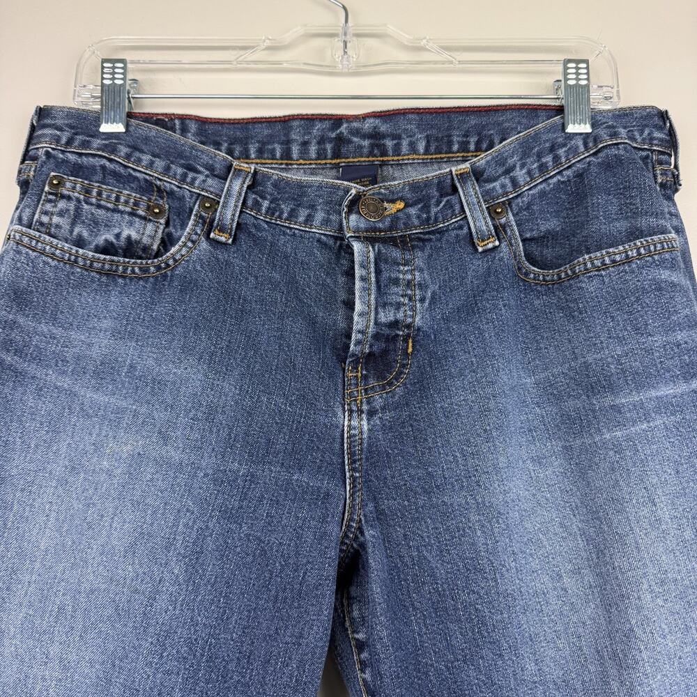 Vtg Abercrombie & Fitch 1892 Jeans Women 8R Bootcut Button Fly Distressed USA - Picture 6 of 16